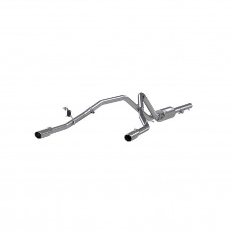 MBRP S5058AL Cat Back Exhaust System Dual Split Rear Aluminized Steel