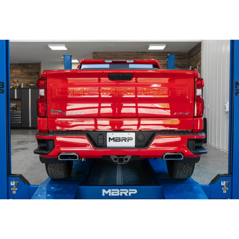 MBRP S5065304 - 2.5 Inch Cat Back Exhaust System 304 Stainless Steel Dual Rear