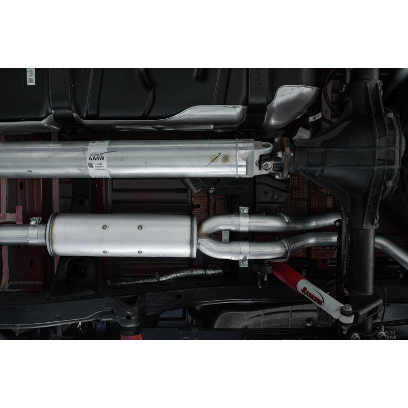 MBRP S5065AL 2.5 Inch Cat Back Exhaust System Dual Rear Aluminized Steel