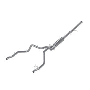 MBRP S5065AL 2.5 Inch Cat Back Exhaust System Dual Rear Aluminized Steel