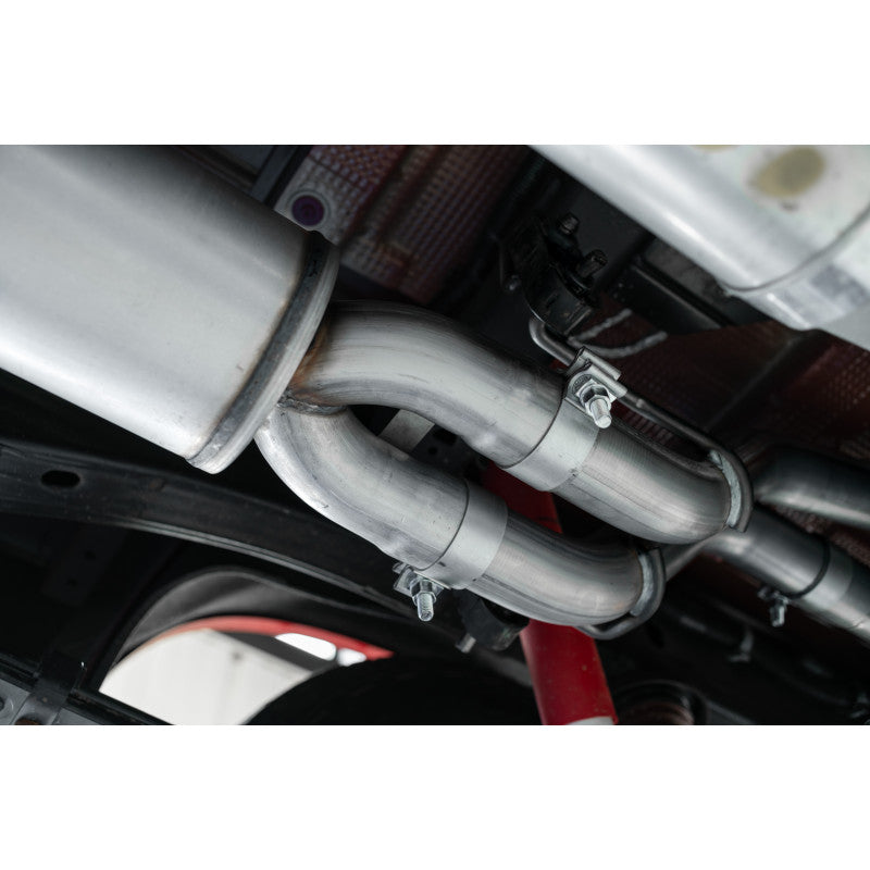 MBRP S5065AL 2.5 Inch Cat Back Exhaust System Dual Rear Aluminized Steel