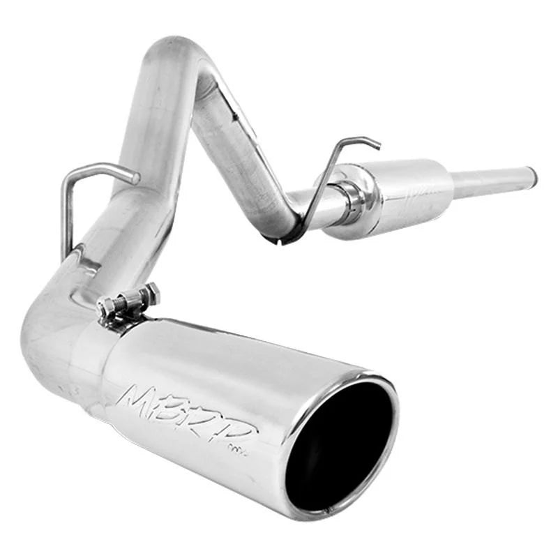 MBRP S5070409 3.5 Inch Cat Back Exhaust System Single Side Exit Stainless Steel