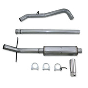 MBRP S5070AL - 3 1/2 Inch Cat Back Exhaust System Single Side Exit for 11-13 Silverado/Sierra 1500 6.2L V8 Aluminized Steel MBRP