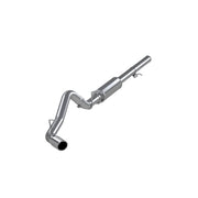 MBRP S5070AL - 3 1/2 Inch Cat Back Exhaust System Single Side Exit for 11-13 Silverado/Sierra 1500 6.2L V8 Aluminized Steel MBRP