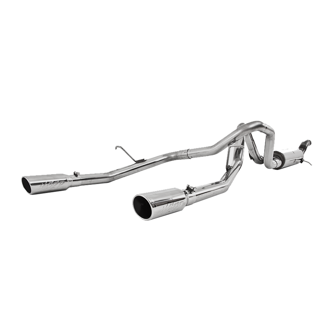 MBRP S5074409 - Cat Back Exhaust System Dual Rear 409 For 09-12 Colorado/Canyon 5.3L V8 Extended Cab/Crew Cab Short Bed MBRP