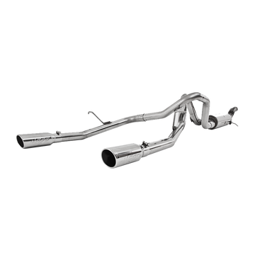 MBRP S5074409 - Cat Back Exhaust System Dual Rear 409 For 09-12 Colorado/Canyon 5.3L V8 Extended Cab/Crew Cab Short Bed MBRP