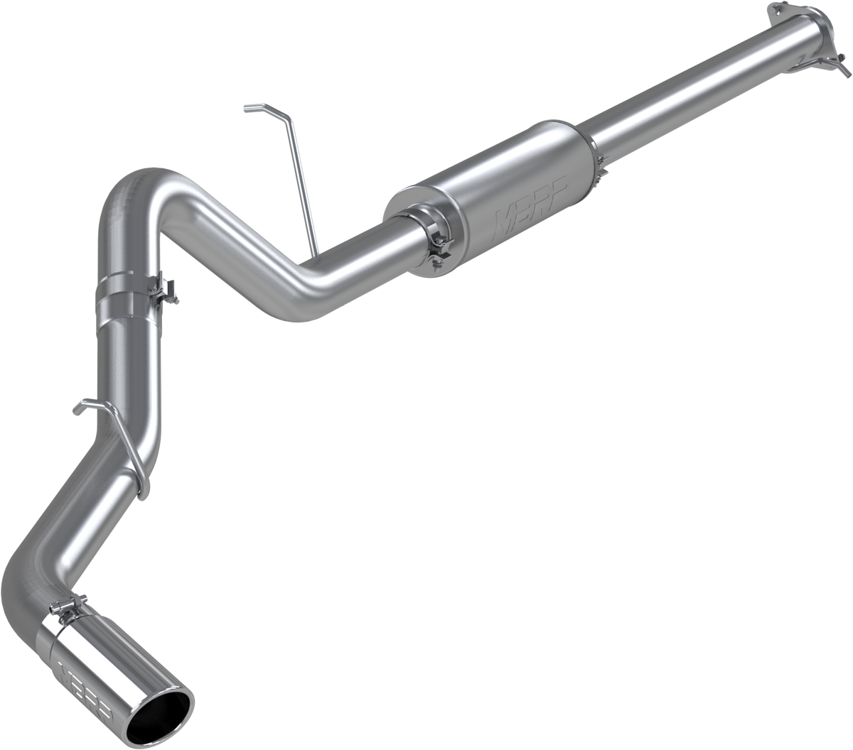MBRP S5076AL - Cat Back Exhaust System Single Side Exit For 11-19 Chevrolet/GMC 2500HD Pick-up 6.0L V8 MBRP