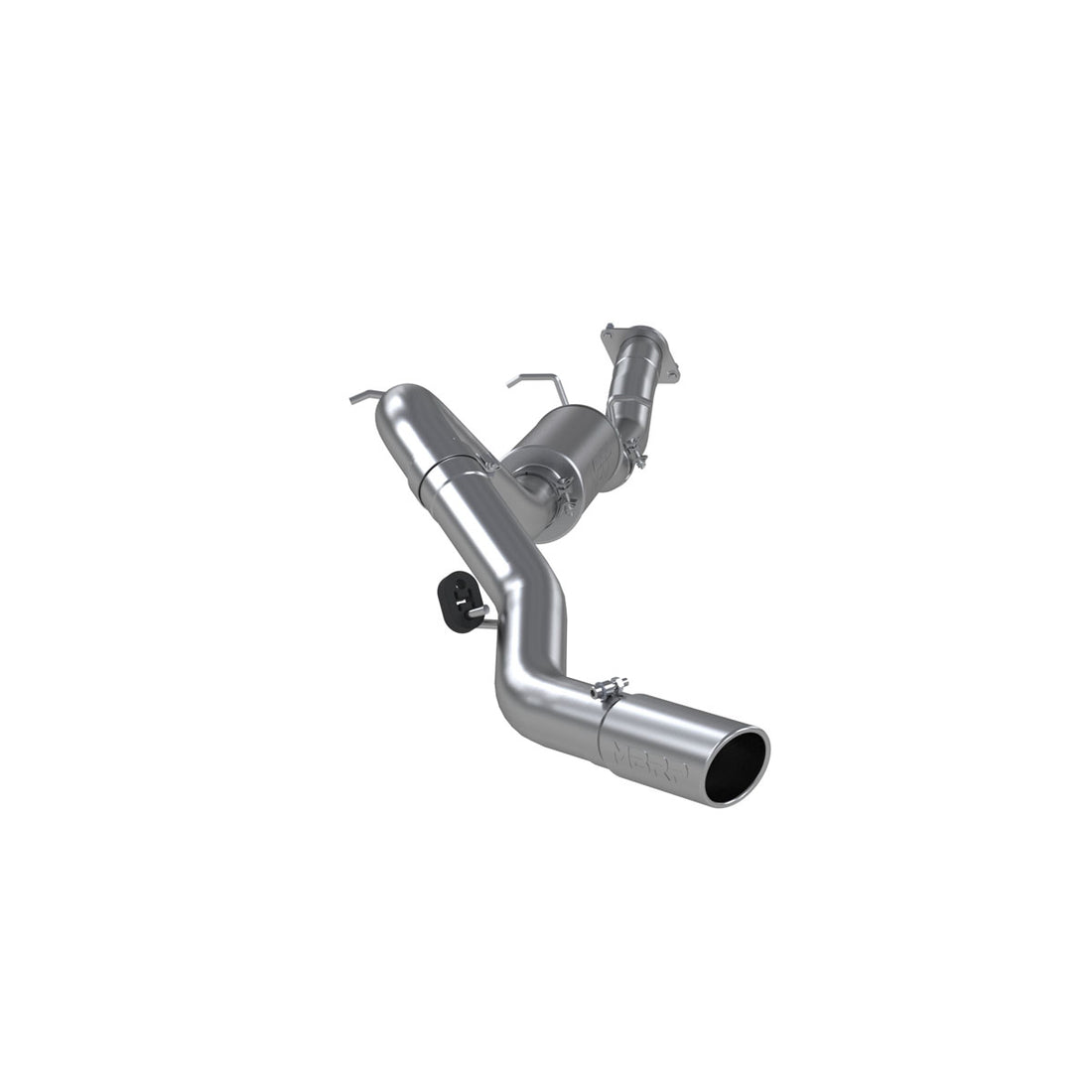 MBRP S5078AL 3 1/2 Inch Cat Back Exhaust System Single Side Aluminized Steel