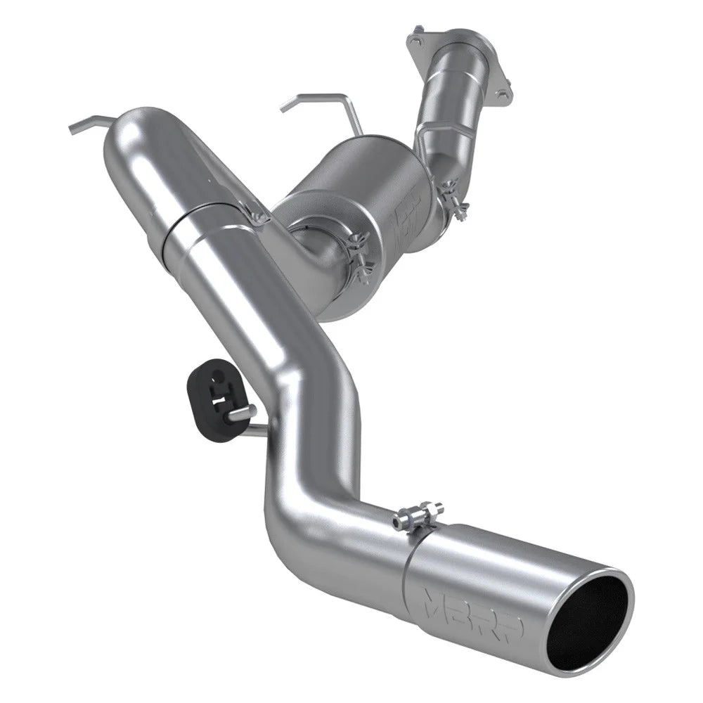 MBRP S5078AL 3 1/2 Inch Cat Back Exhaust System Single Side Aluminized Steel