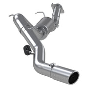 MBRP S5078AL 3 1/2 Inch Cat Back Exhaust System Single Side Aluminized Steel