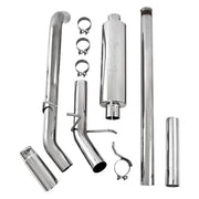 MBRP S5080409 - 3 Inch Cat Back Exhaust System Single Side Exit T409 Stainless Steel For 14-18 Silverado/Sierra 1500 MBRP