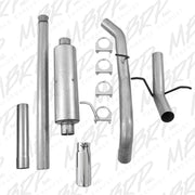 MBRP S5080AL - 3 Inch Cat Back Exhaust System Single Side Exit Aluminized Steel For 14-18 Silverado/Sierra 1500 MBRP