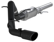 MBRP S5080BLK - 3 Inch Cat Back Exhaust System Single Side Exit Black Coated For 14-18 Silverado/Sierra 1500 MBRP