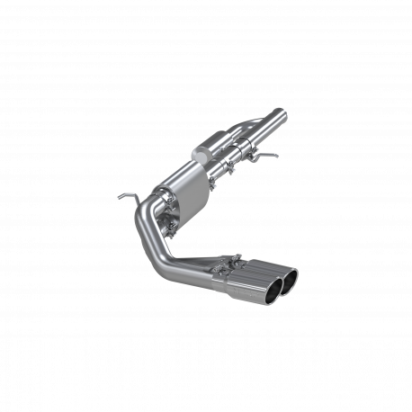MBRP S5081304 - 3 Inch Cat Back Exhaust System Pre-Axle Dual Outlet T304 Stainless Steel For 09-18 Silverado/Sierra 1500 4.3L V6, 5.3L V8 19-19 Silverado/Sierra 1500 4.3L V6, 5.3L V8 Limited LD MBRP 2