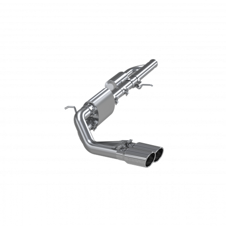 MBRP S5081409 - 3 Inch Cat Back Exhaust System Pre-Axle Dual Outlet T409 Stainless Steel For 09-18 Silverado/Sierra 1500 4.3L V6, 5.3L V8 with one-piece driveshaft excluding Regular cab 19-19 Silverado/Sierra 1500 4.3L V6, 5.3L V8 Limited LD MBRP 2