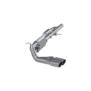 MBRP S5081409 - 3 Inch Cat Back Exhaust System Pre-Axle Dual Outlet T409 Stainless Steel For 09-18 Silverado/Sierra 1500 4.3L V6, 5.3L V8 with one-piece driveshaft excluding Regular cab 19-19 Silverado/Sierra 1500 4.3L V6, 5.3L V8 Limited LD MBRP 1