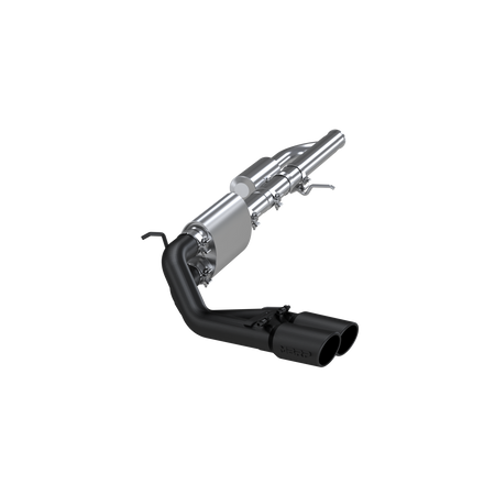 MBRP S5081BLK - 3 Inch Cat Back Exhaust System Pre-Axle Dual Outlet Black Coated For 09-18 Silverado/Sierra 1500 MBRP 1