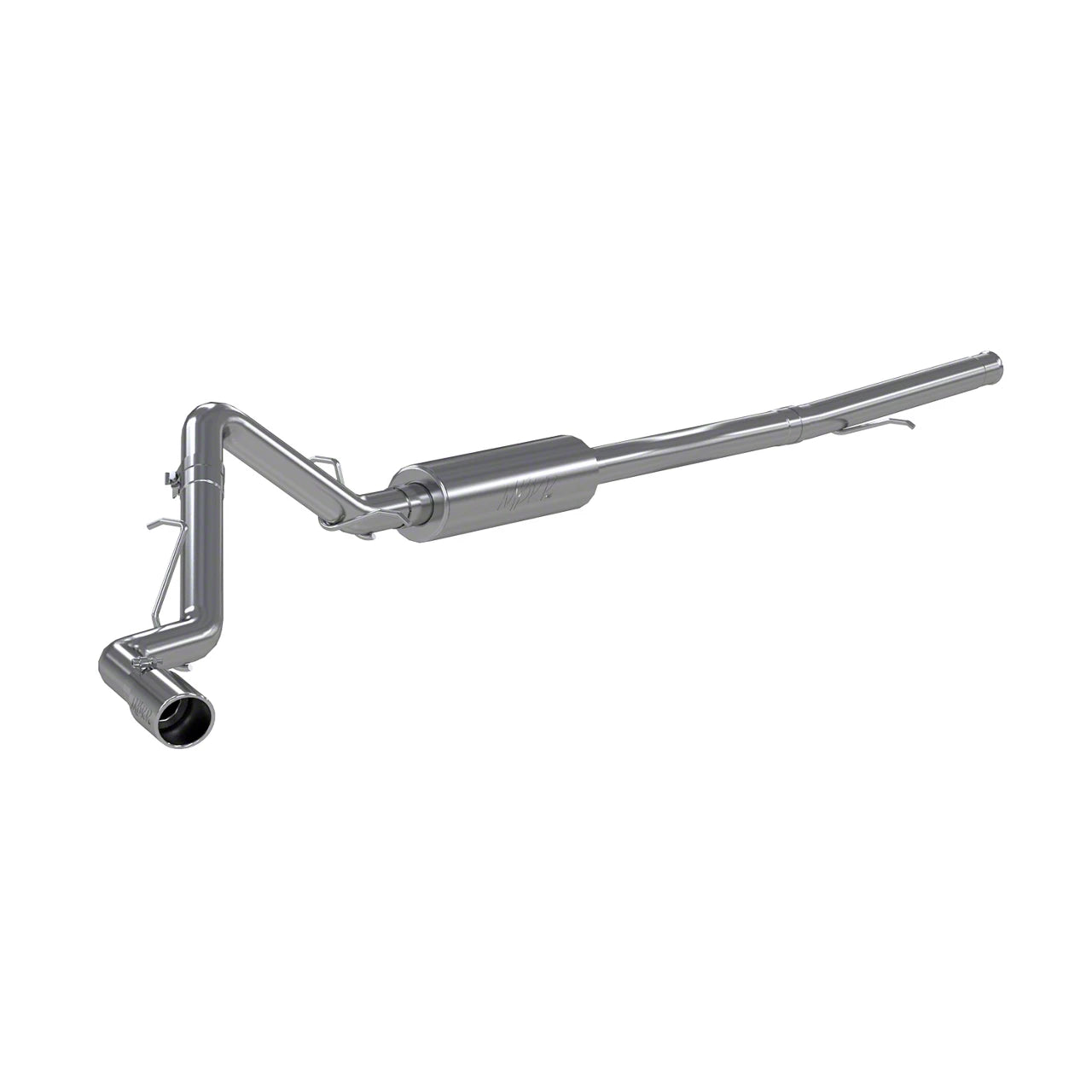 MBRP S5085409 2.5 Inch Cat Back Exhaust System Dual Rear T409 Stainless Steel