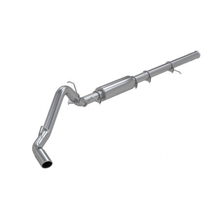 MBRP S5086AL - 3 1/2 Inch Cat Back Exhaust System Single Side Exit For 14-18 Silverado/Sierra 1500 6.2L V8 1 Piece Driveshaft Only Aluminized Steel MBRP 2