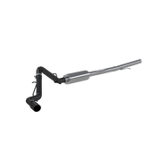 MBRP S5087BLK 3 Inch Cat Back Exhaust System Single Side Armor BLK
