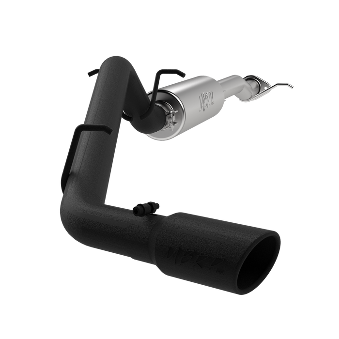 MBRP S5090BLK - 3 Inch Cat Back Exhaust System Single Side Black Coated For 17-22 Colorado/Canyon 2.5L/3.6L MBRP 1