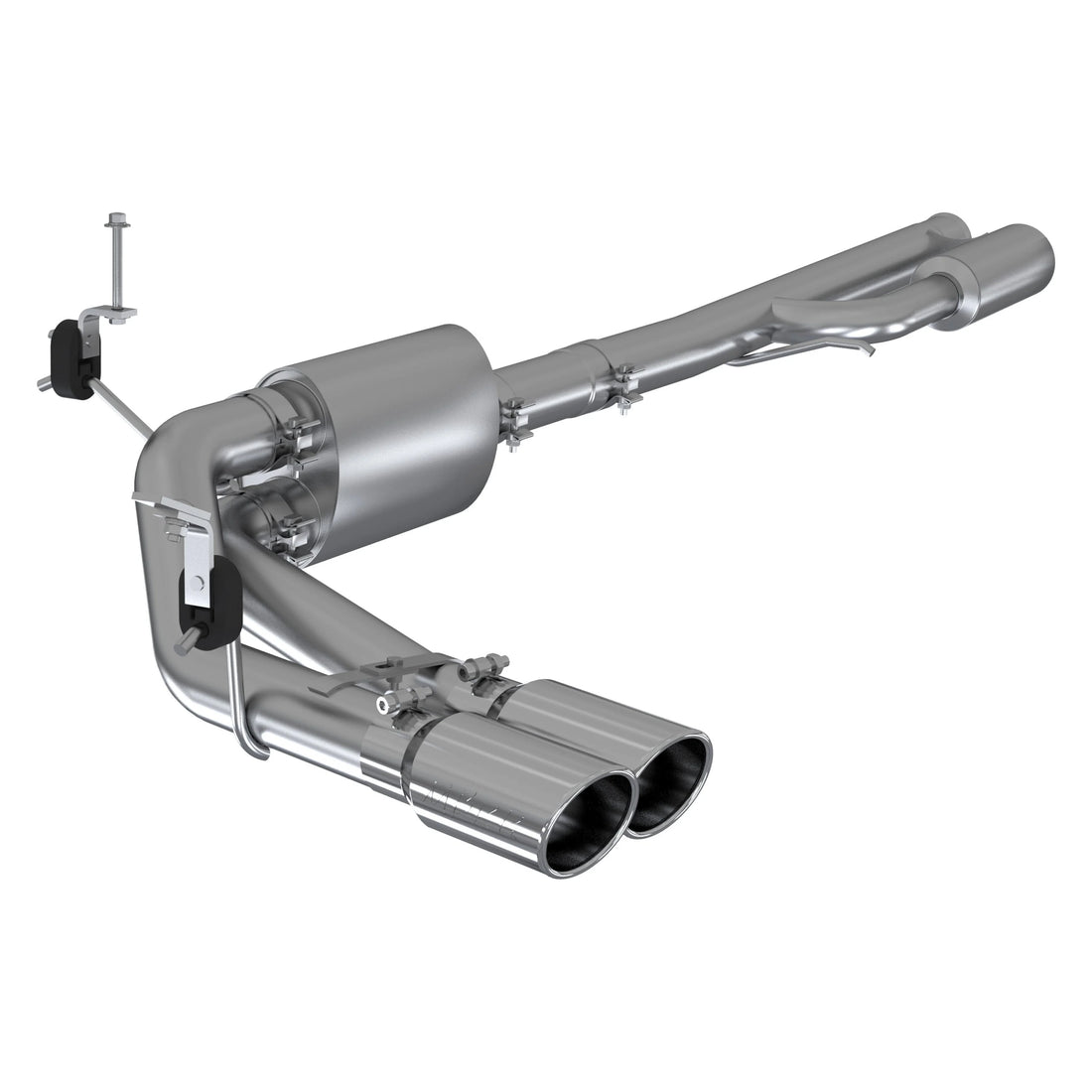 MBRP S5092304 3 Inch Cat Back Exhaust System Pre-Axle Dual Side Exit T304 Stainless Steel