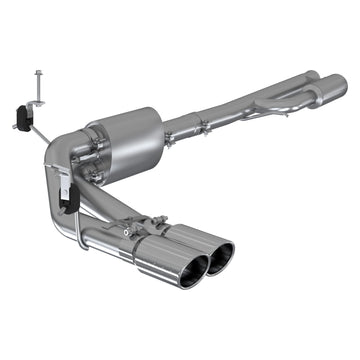 MBRP S5092304 3 Inch Cat Back Exhaust System Pre-Axle Dual Side Exit T304 Stainless Steel