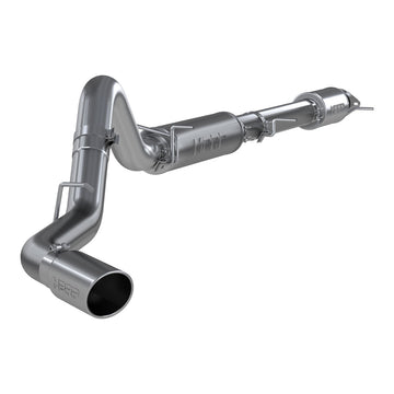 MBRP S5093304 - 4 Inch Cat Back Exhaust System Single Side Exit 20-Up Silverado/Sierra 2500/3500 HD 6.6L V8 Armor Pro MBRP