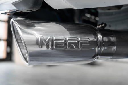 MBRP S5093AL - 4 Inch Cat Back Exhaust System Single Side Exit 20-Up Silverado/Sierra 2500/3500 HD 6.6L V8 Armor Lite MBRP 5