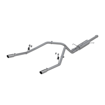 MBRP S5108409 - 3 Inch Cat Back Exhaust System Dual Split Rear T409 Stainless Steel For 03-03 Dodge Ram Hemi 1500 5.7L MBRP