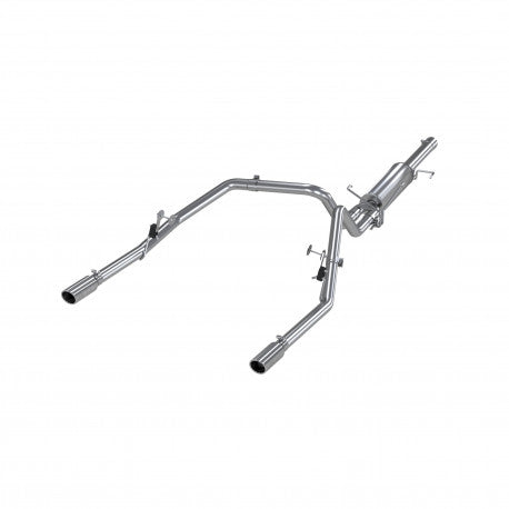 MBRP S5108409 - 3 Inch Cat Back Exhaust System Dual Split Rear T409 Stainless Steel For 03-03 Dodge Ram Hemi 1500 5.7L MBRP