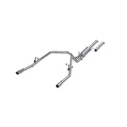 MBRP S5112AL - 3 Inch Cat Back Exhaust System 2.5 Inch Dual Split Rear For 04-05 Dodge Ram Hemi 1500 4.7L and 5.7L Standard Cab/Crew Cab/Short Bed Aluminized Steel MBRP 1