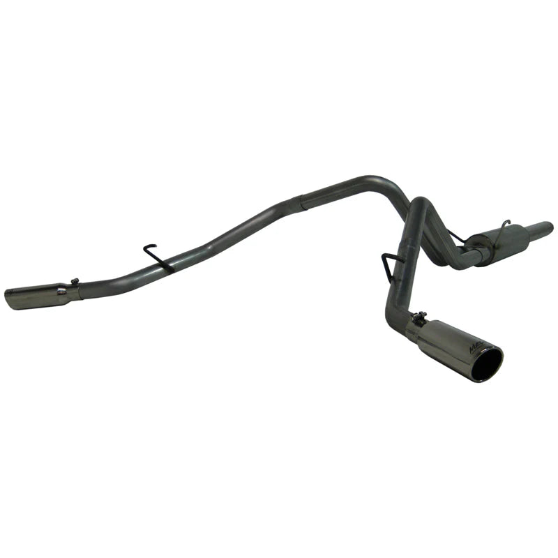 MBRP S5114AL - 3 Inch Cat Back Exhaust System Dual Split Side Aluminized Steel For 04-05 Dodge Ram Hemi 1500 MBRP
