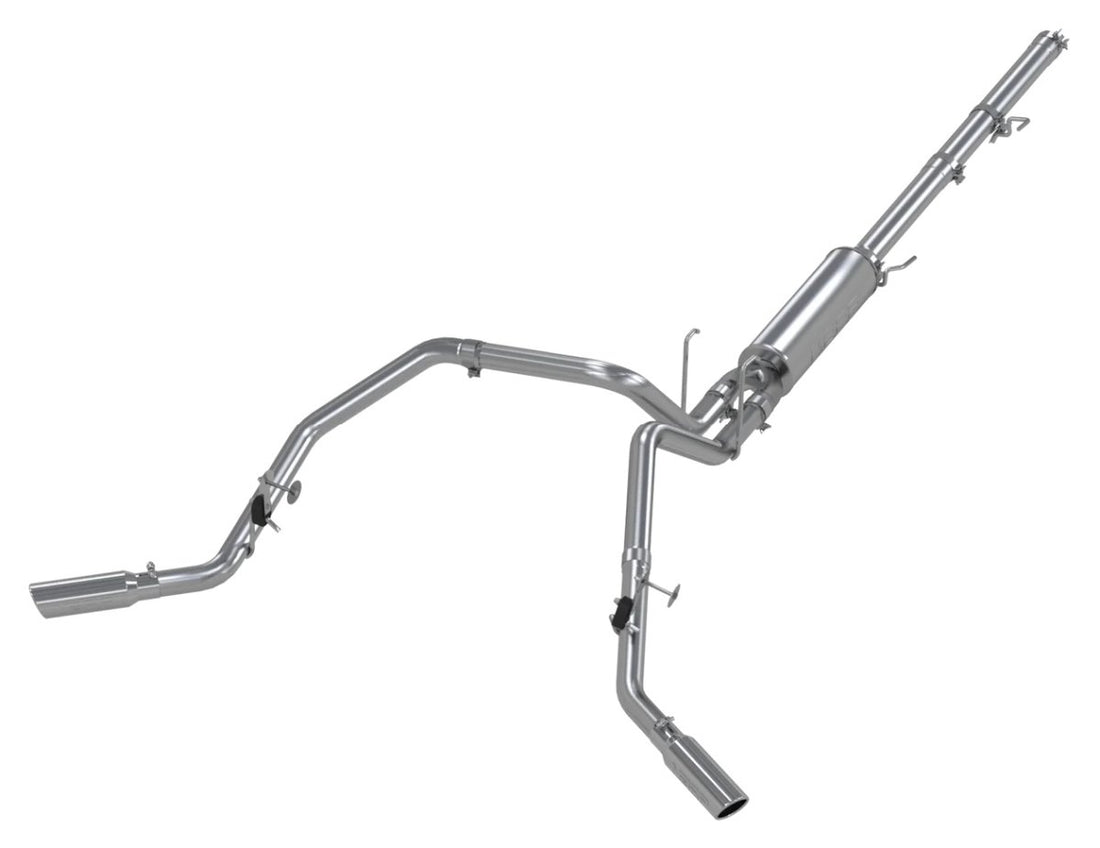 MBRP S5128AL - 3 Inch Cat Back Exhaust System Dual Split Side Aluminized Steel For 06-08 Dodge Ram Hemi 1500 MBRP