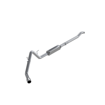 MBRP S5134AL - Cat Back Exhaust System Single Side Exit Aluminized Steel For 05-07 Dodge Ram Dakota 3.7/4.7L MBRP 1