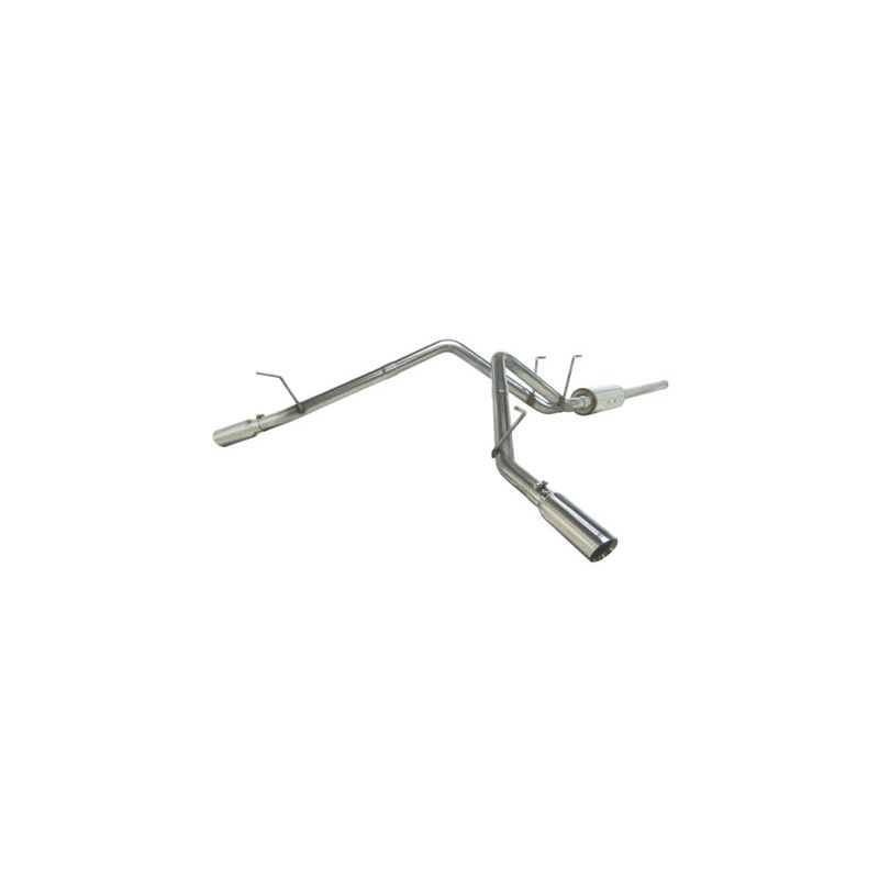 MBRP S5144409 - Cat Back Exhaust System Dual Split Side T409 Stainless Steel For 09-18 RAM 1500 5.7L 19-24 RAM 1500 Classic MBRP