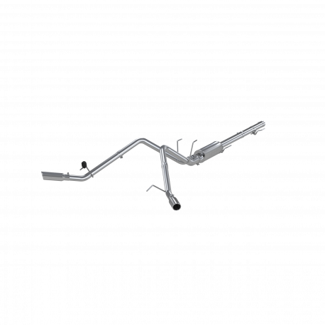 MBRP S5144AL - Cat Back Exhaust System Dual Split Side Aluminized Steel For 09-18 RAM 1500 5.7L/ 2019-24 RAM 1500 Classic 5.7L MBRP 2