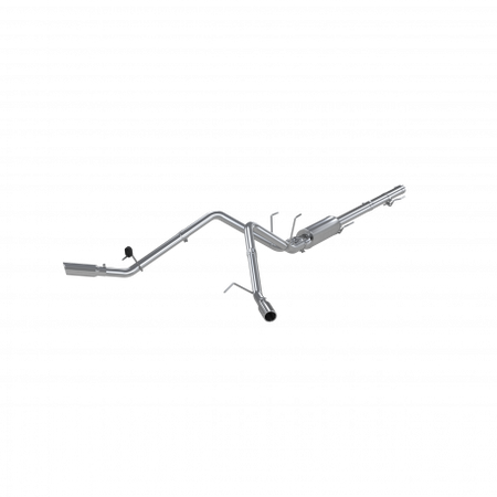 MBRP S5144AL - Cat Back Exhaust System Dual Split Side Aluminized Steel For 09-18 RAM 1500 5.7L/ 2019-24 RAM 1500 Classic 5.7L MBRP 2