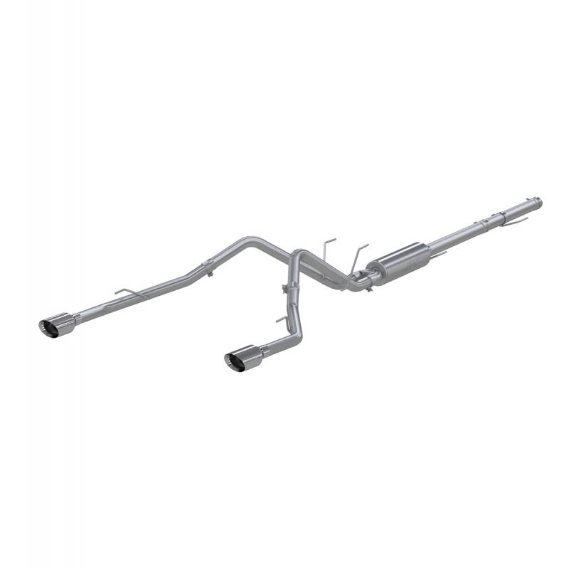 MBRP S5146409 Cat Back Exhaust System Dual Split Rear T409 Stainless Steel