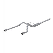 MBRP S5146409 Cat Back Exhaust System Dual Split Rear T409 Stainless Steel