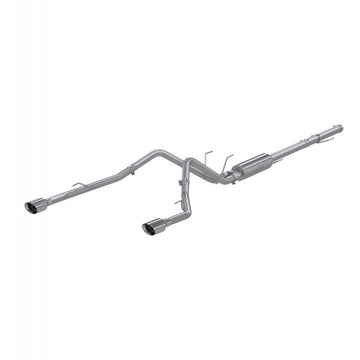 MBRP S5146409 Cat Back Exhaust System Dual Split Rear T409 Stainless Steel