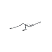 MBRP S5146409 Cat Back Exhaust System Dual Split Rear T409 Stainless Steel