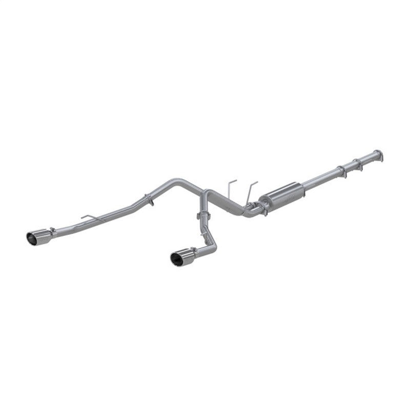 MBRP S5146AL Cat Back Exhaust System Dual Split Rear Aluminized Steel