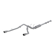 MBRP S5146AL Cat Back Exhaust System Dual Split Rear Aluminized Steel