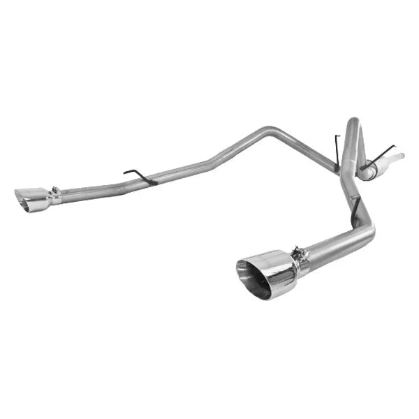 MBRP S5146AL Cat Back Exhaust System Dual Split Rear Aluminized Steel