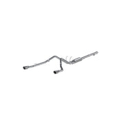 MBRP S5146AL Cat Back Exhaust System Dual Split Rear Aluminized Steel