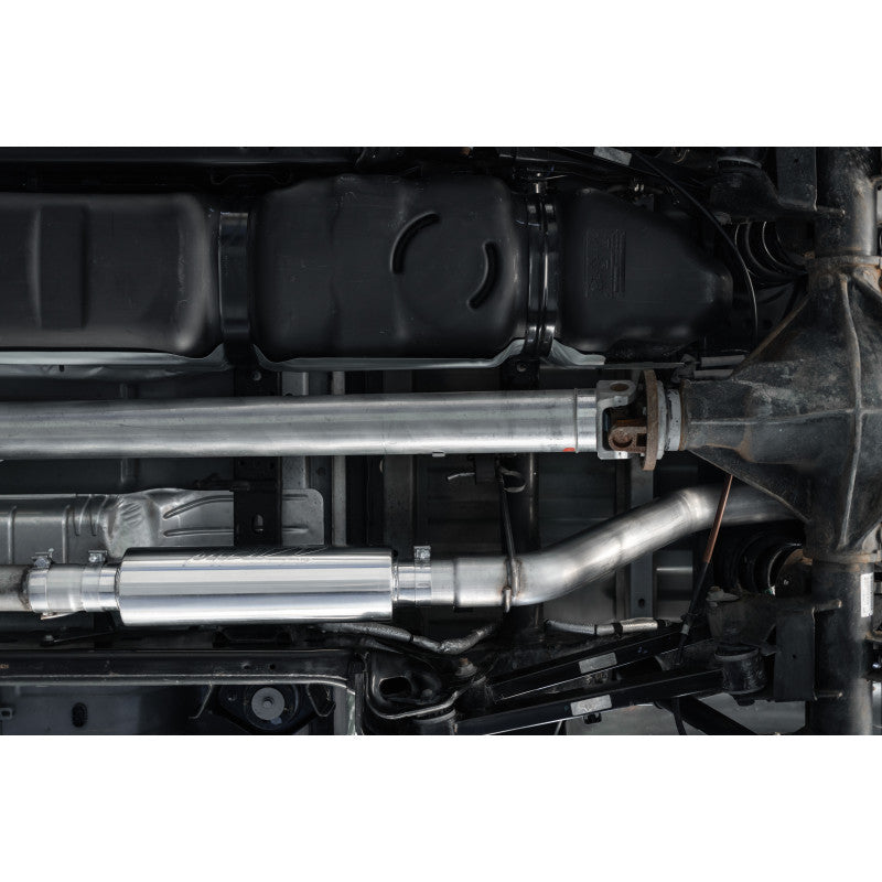 MBRP S5149304 - 14-Up Ram 2500/3500 Armor Pro T304 Stainless Steel 4 Inch Cat Back Single Side Exit Exhaust System MBRP 4