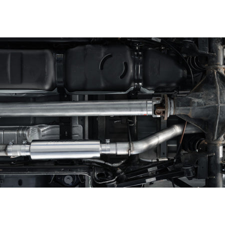 MBRP S5149304 - 14-Up Ram 2500/3500 Armor Pro T304 Stainless Steel 4 Inch Cat Back Single Side Exit Exhaust System MBRP 4