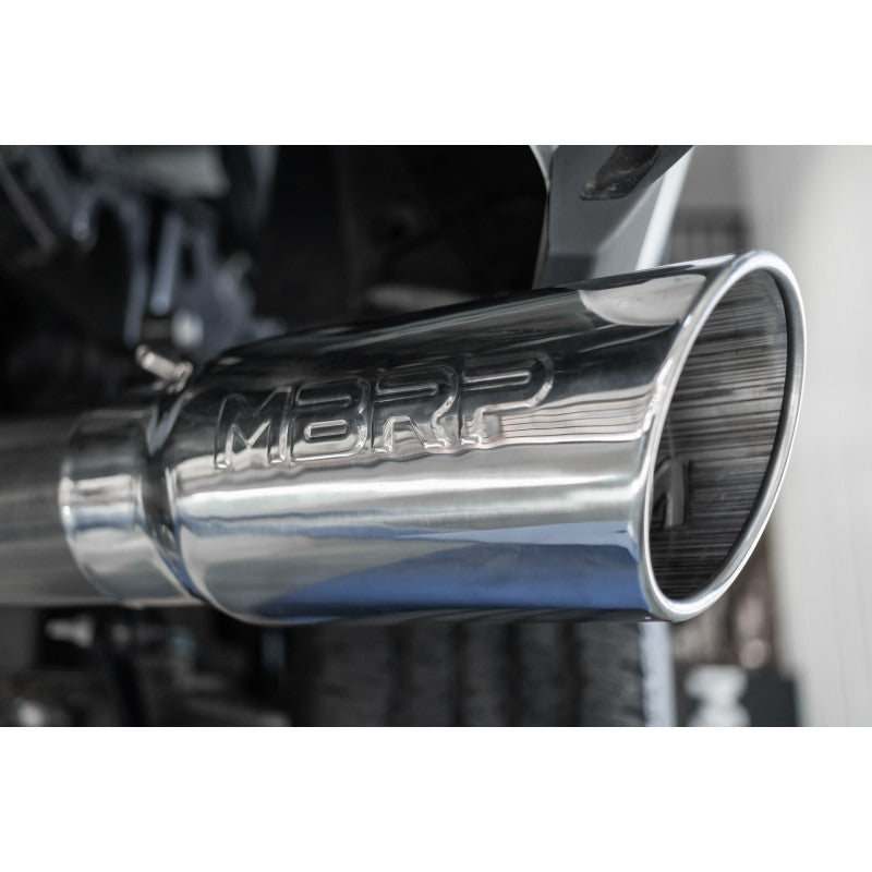 MBRP S5149AL - 14-Up Ram 2500/3500 Armor Lite, Aluminized Steel 4 Inch Cat Back Single Side Exit Exhaust System MBRP 2