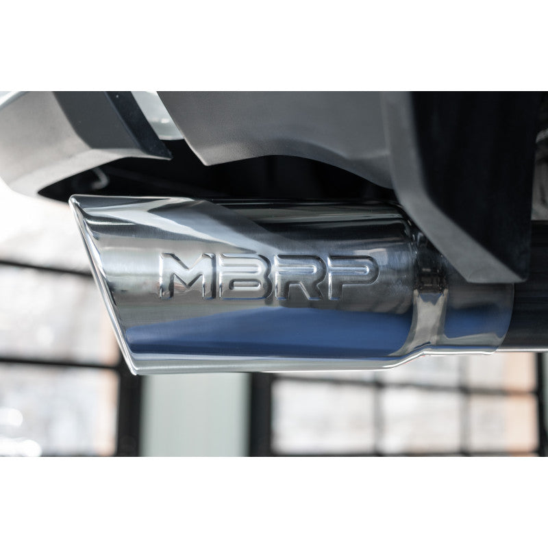 MBRP S5149AL - 14-Up Ram 2500/3500 Armor Lite, Aluminized Steel 4 Inch Cat Back Single Side Exit Exhaust System MBRP 3